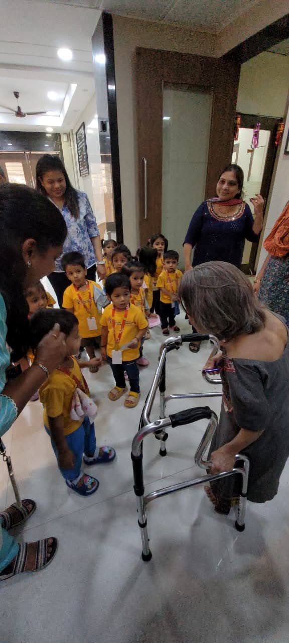 Visit To  Old Age Home