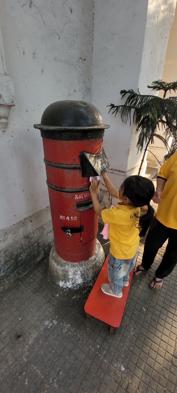 Visit To  Post Office