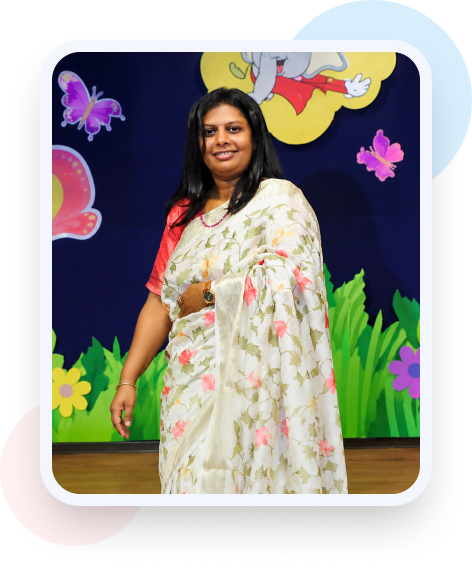 Chetna Ajmera, Principal of GKM's Pre-Primary School